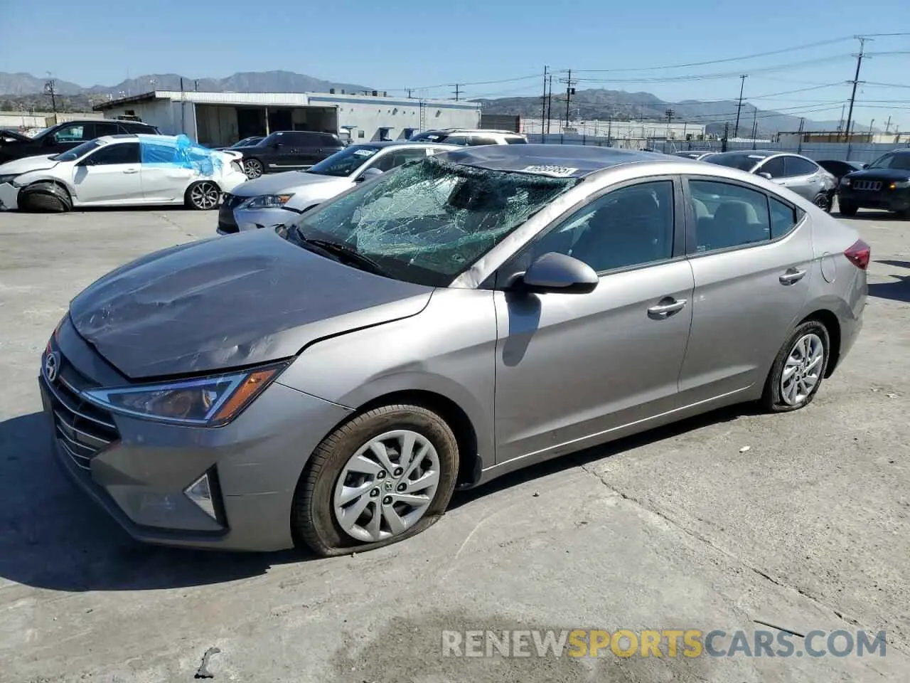 1 fotografías del automóvil dañado KMHD74LF9LU988425 HYUNDAI ELANTRA 2020