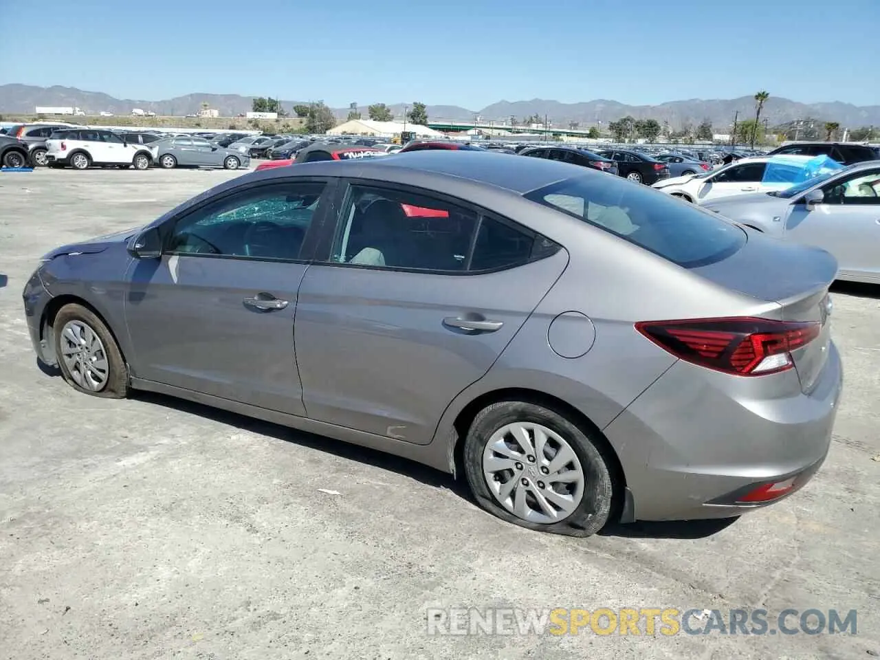 2 fotografías del automóvil dañado KMHD74LF9LU988425 HYUNDAI ELANTRA 2020