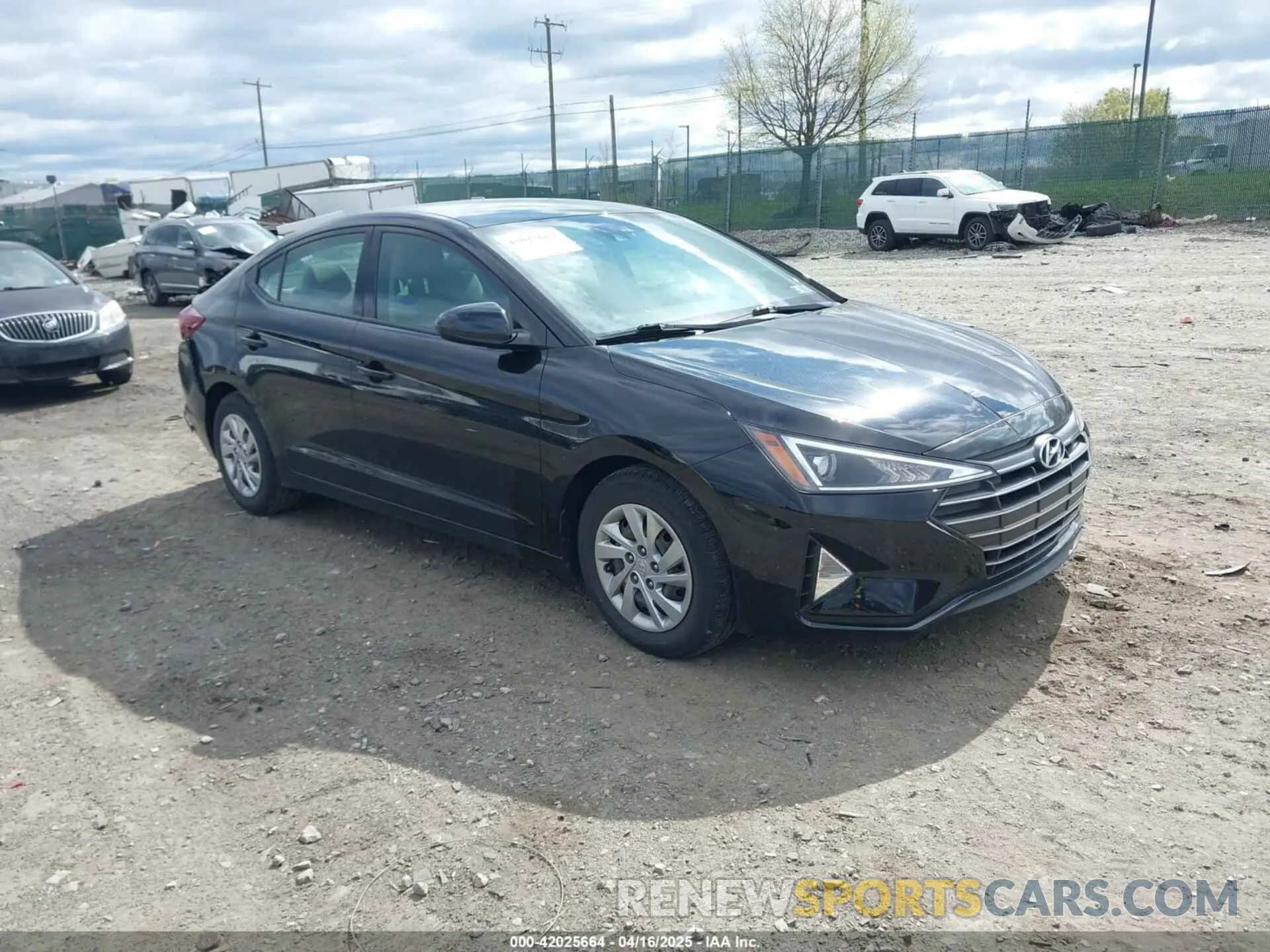 1 fotografías del automóvil dañado KMHD74LFXLU994444 HYUNDAI ELANTRA 2020