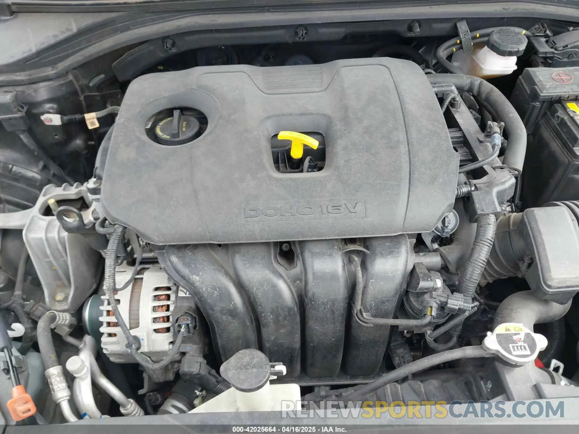10 fotografías del automóvil dañado KMHD74LFXLU994444 HYUNDAI ELANTRA 2020