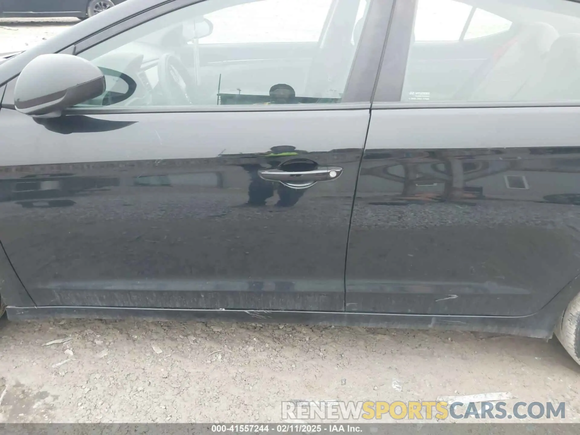 14 fotografías del automóvil dañado KMHD84LF0LU022493 HYUNDAI ELANTRA 2020