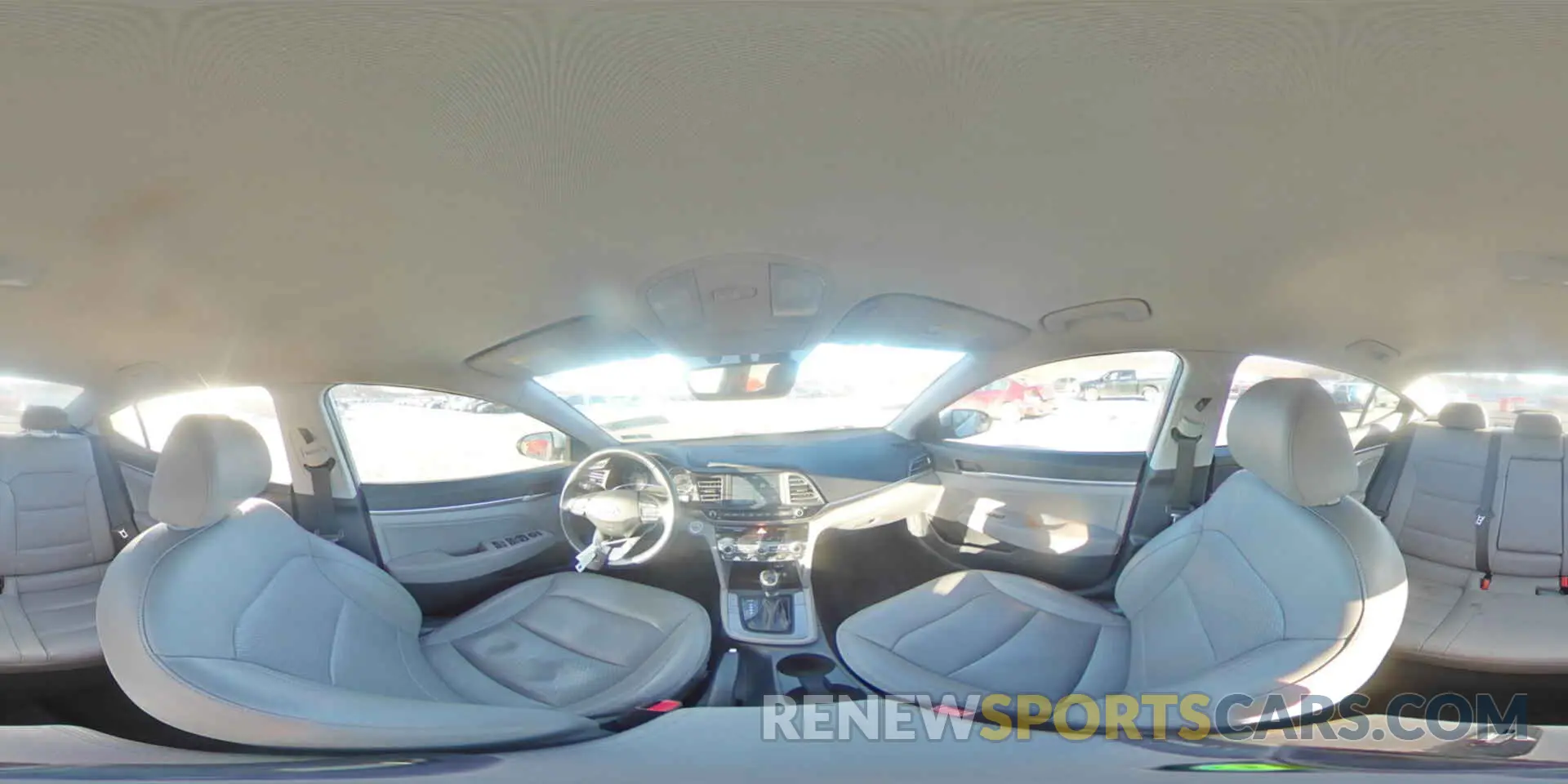 12 fotografías del automóvil dañado KMHD84LF0LU063285 HYUNDAI ELANTRA 2020