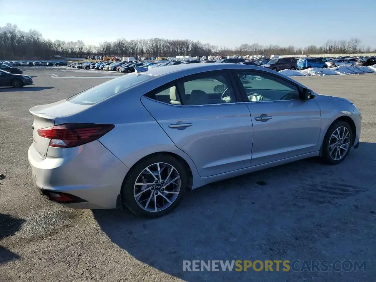 3 fotografías del automóvil dañado KMHD84LF0LU063285 HYUNDAI ELANTRA 2020