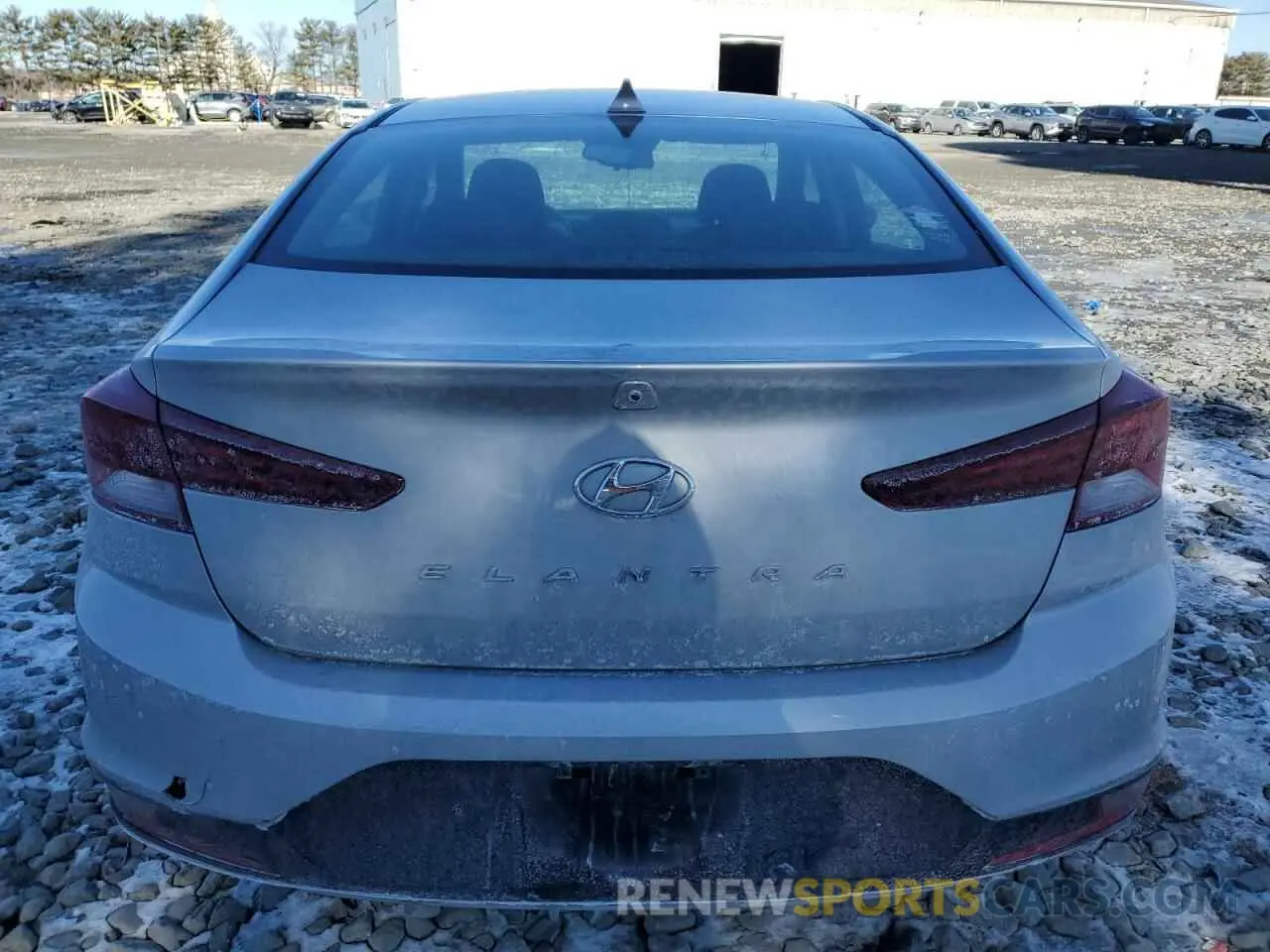 6 fotografías del automóvil dañado KMHD84LF1LU935537 HYUNDAI ELANTRA 2020