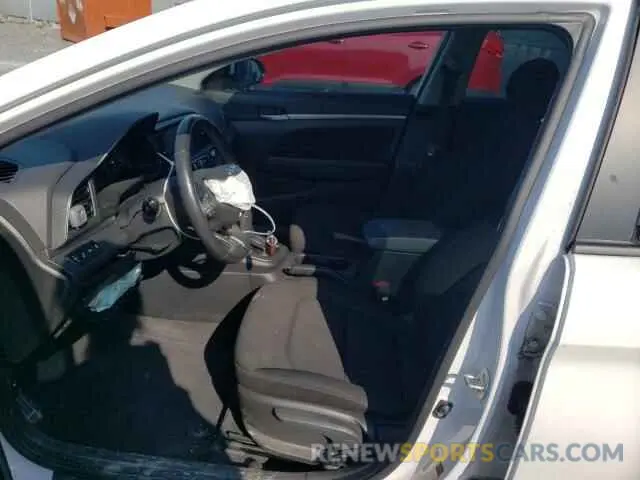 7 fotografías del automóvil dañado KMHD84LF1LU938549 HYUNDAI ELANTRA 2020
