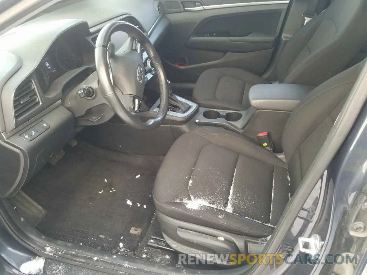 7 fotografías del automóvil dañado KMHD84LF1LU946599 HYUNDAI ELANTRA 2020