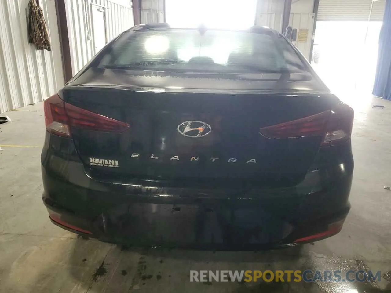 6 fotografías del automóvil dañado KMHD84LF1LU964942 HYUNDAI ELANTRA 2020