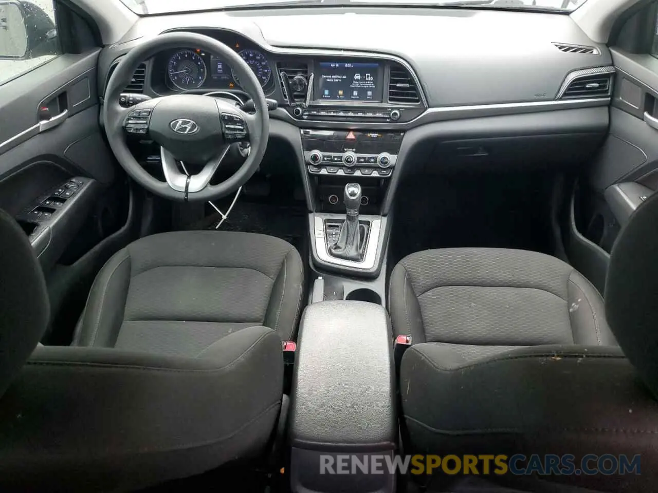 8 fotografías del automóvil dañado KMHD84LF1LU964942 HYUNDAI ELANTRA 2020