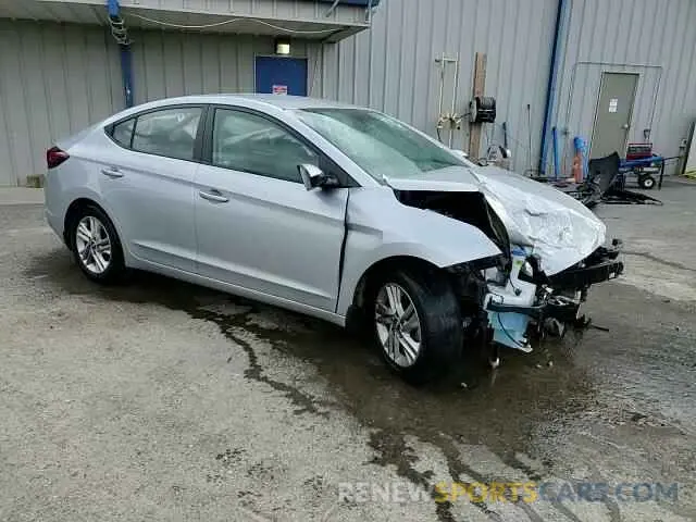 13 fotografías del automóvil dañado KMHD84LF1LU988366 HYUNDAI ELANTRA 2020