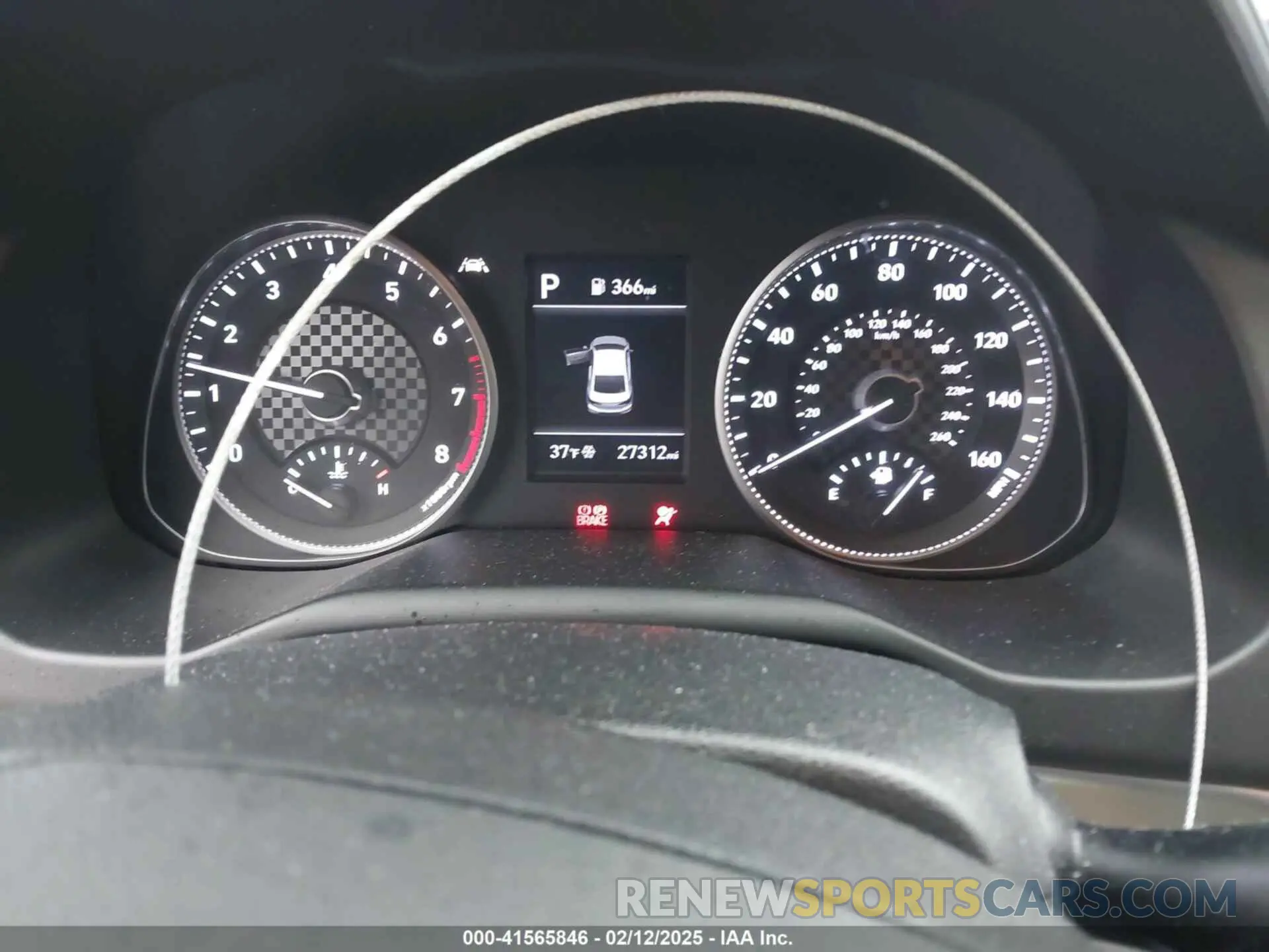 7 fotografías del automóvil dañado KMHD84LF2LU080881 HYUNDAI ELANTRA 2020
