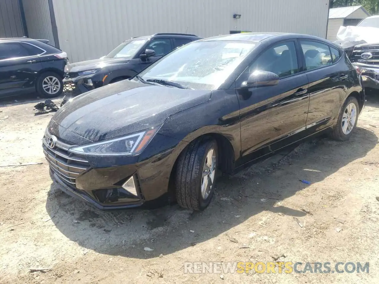 1 fotografías del automóvil dañado KMHD84LF3LU022715 HYUNDAI ELANTRA 2020