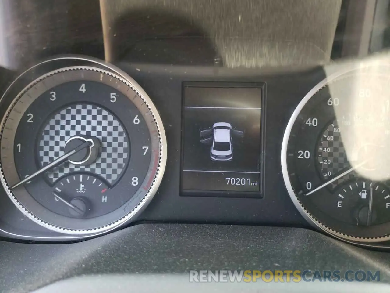 9 fotografías del automóvil dañado KMHD84LF3LU022715 HYUNDAI ELANTRA 2020