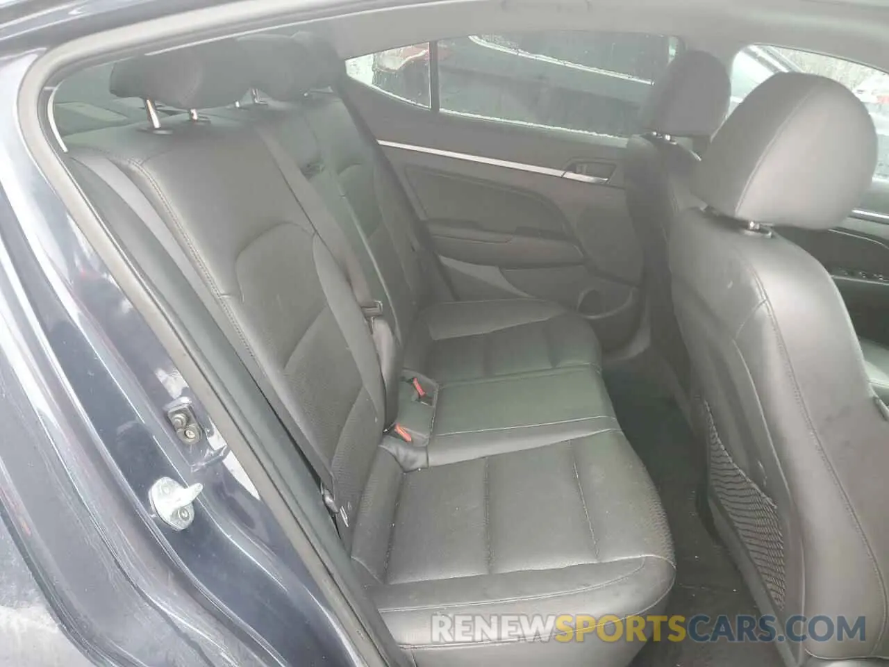 10 fotografías del automóvil dañado KMHD84LF3LU085362 HYUNDAI ELANTRA 2020