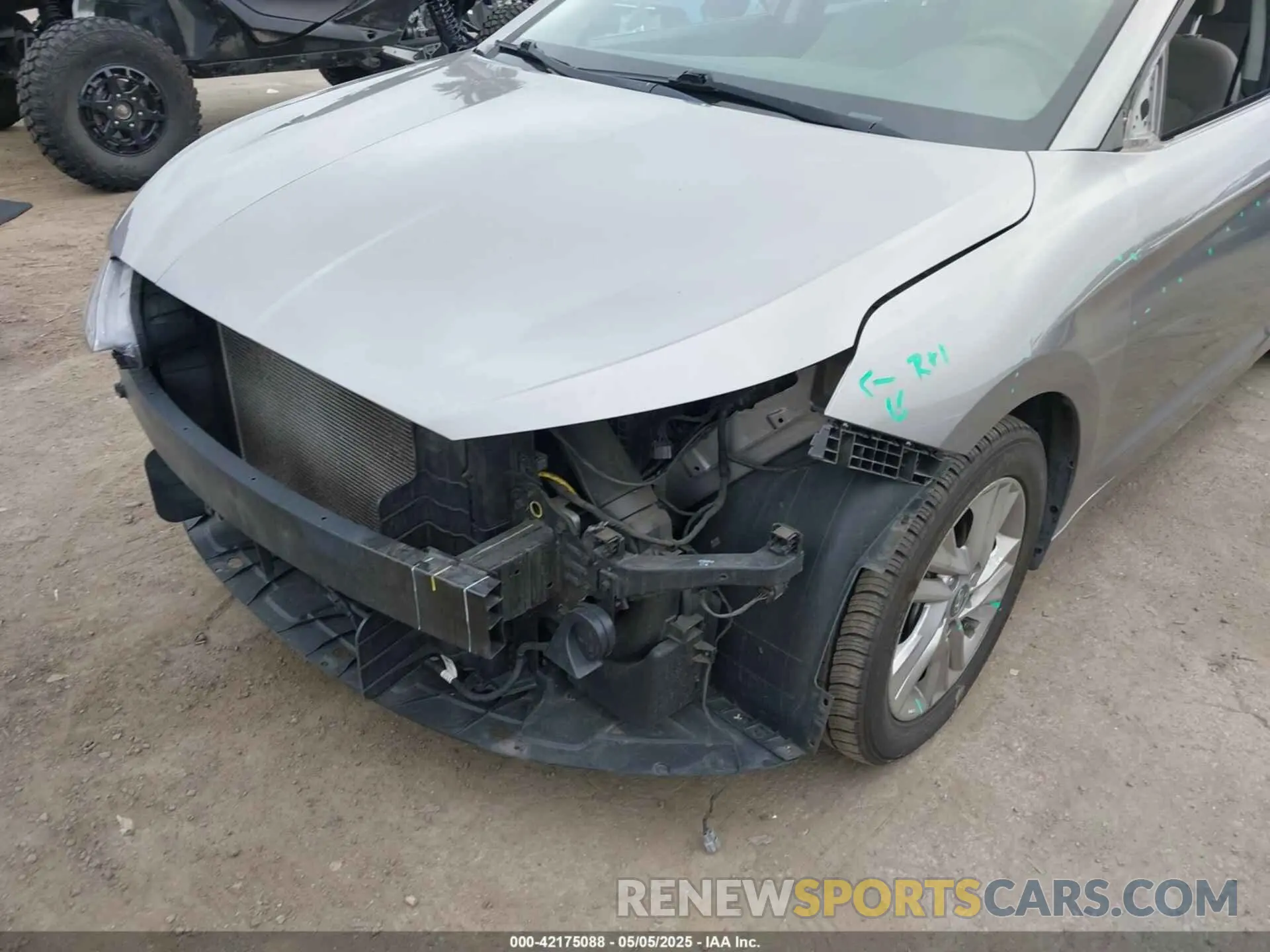 6 fotografías del automóvil dañado KMHD84LF3LU903902 HYUNDAI ELANTRA 2020