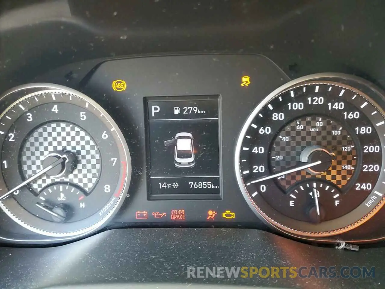 9 fotografías del automóvil dañado KMHD84LF3LU972038 HYUNDAI ELANTRA 2020