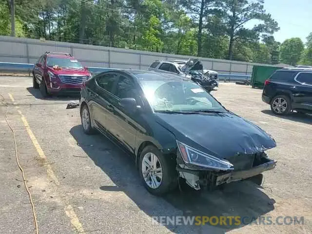 14 fotografías del automóvil dañado KMHD84LF4LU026157 HYUNDAI ELANTRA 2020