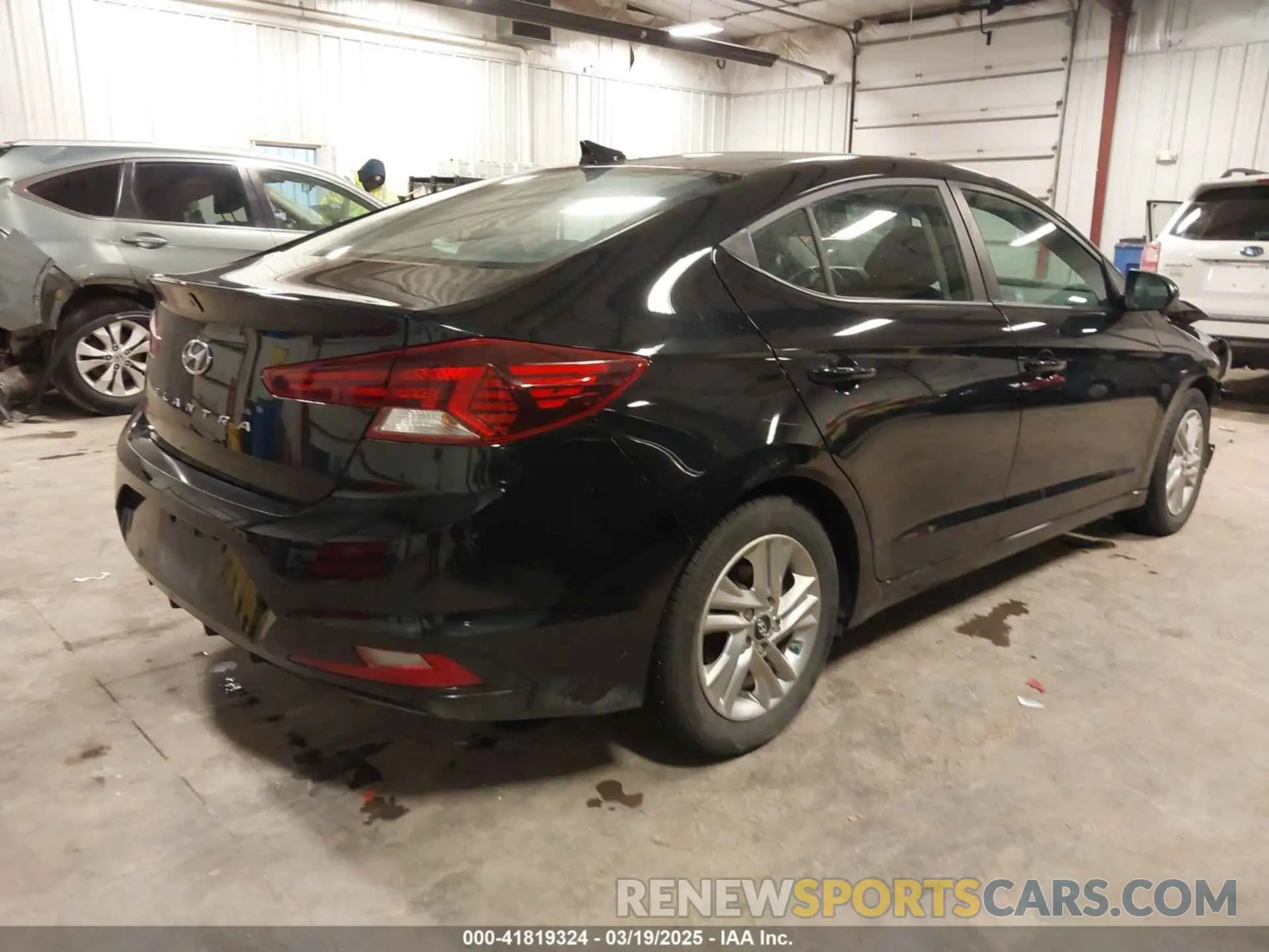 4 fotografías del automóvil dañado KMHD84LF5LU026751 HYUNDAI ELANTRA 2020