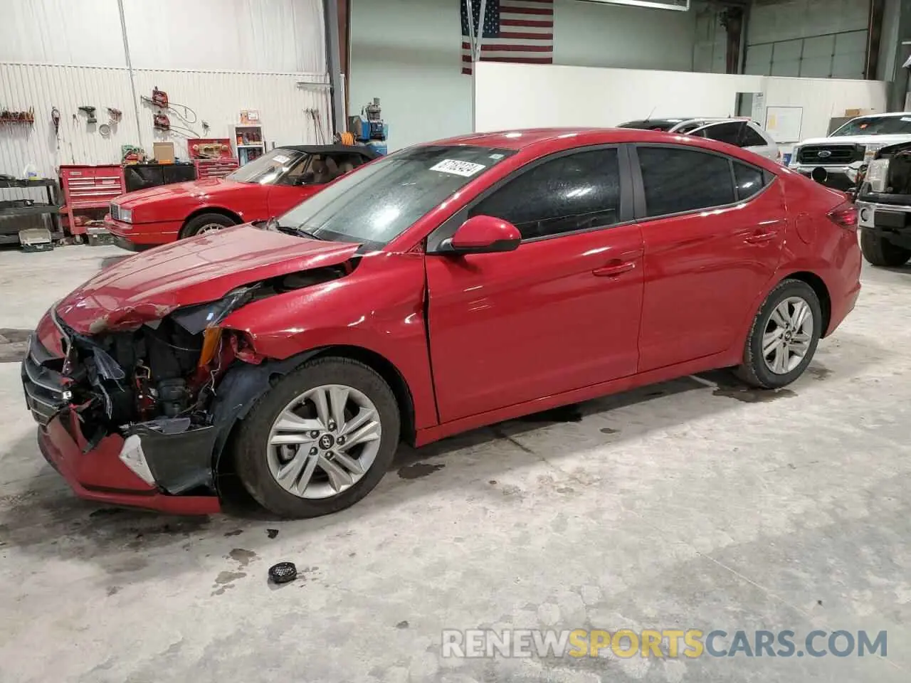 1 fotografías del automóvil dañado KMHD84LF5LU034445 HYUNDAI ELANTRA 2020