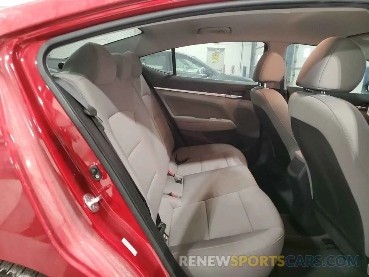 10 fotografías del automóvil dañado KMHD84LF5LU034445 HYUNDAI ELANTRA 2020