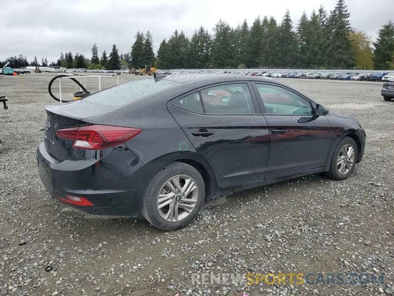 3 fotografías del automóvil dañado KMHD84LF5LU099375 HYUNDAI ELANTRA 2020