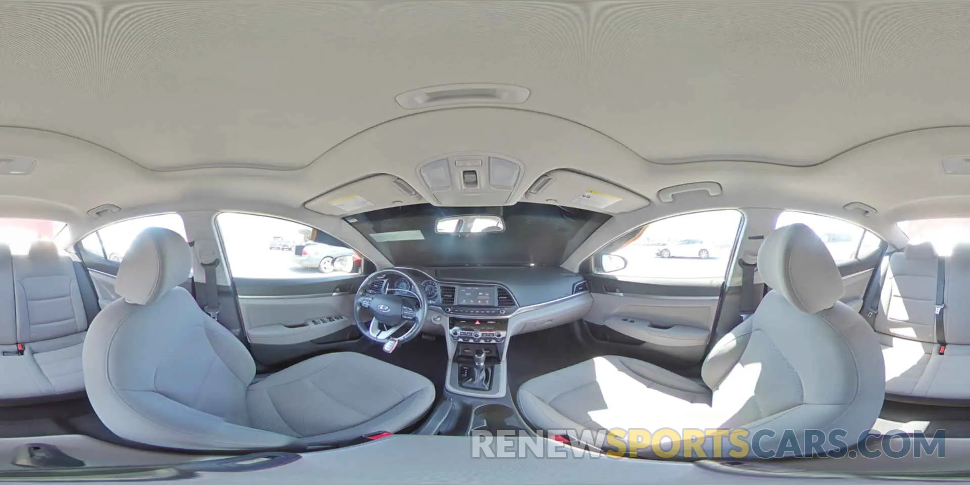 14 fotografías del automóvil dañado KMHD84LF5LU961235 HYUNDAI ELANTRA 2020