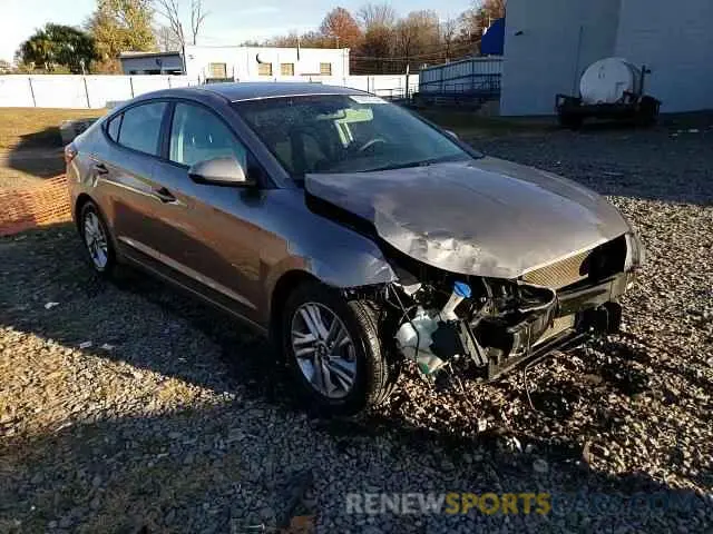 13 fotografías del automóvil dañado KMHD84LF6LU080222 HYUNDAI ELANTRA 2020