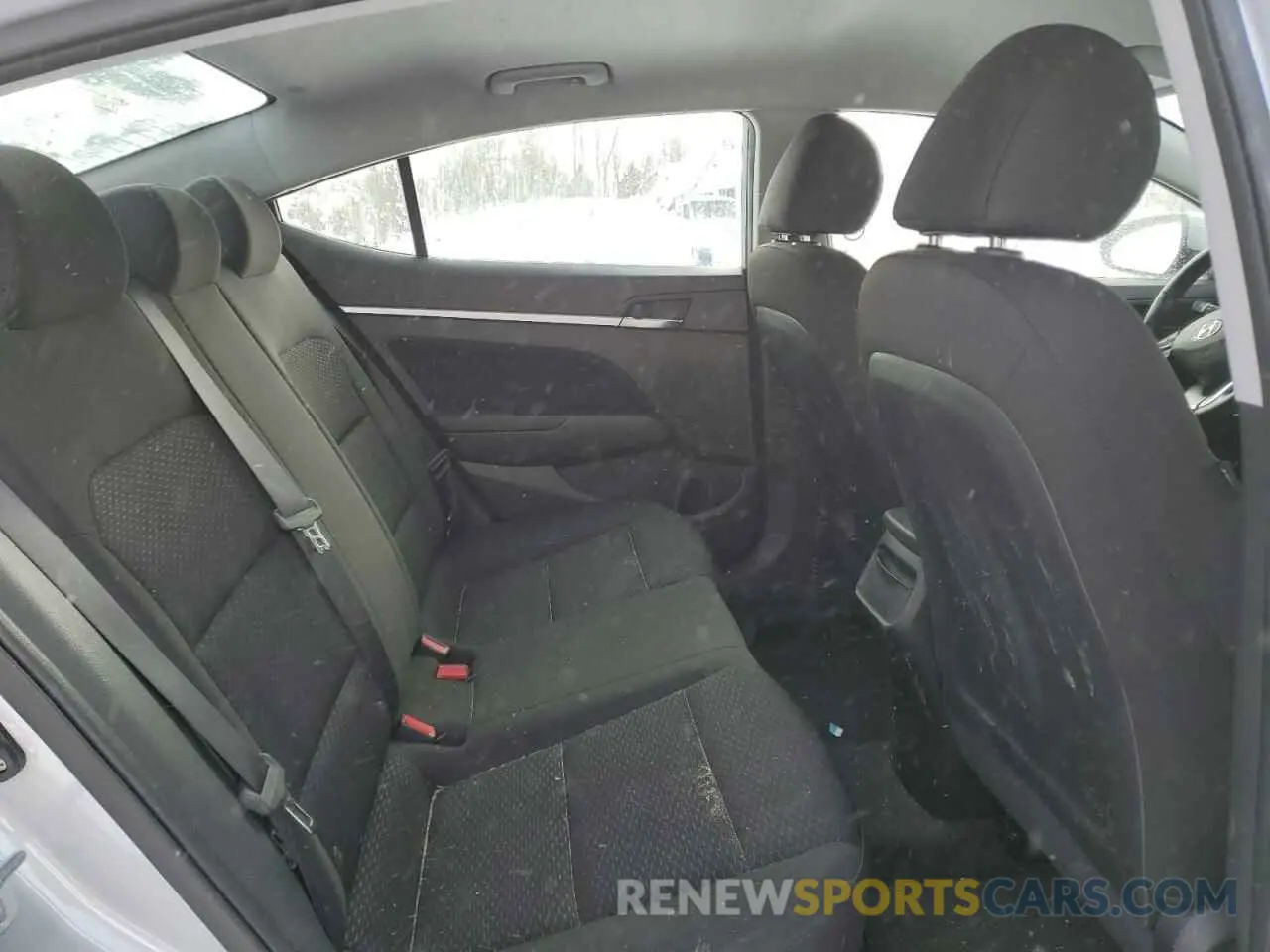 10 fotografías del automóvil dañado KMHD84LF6LU083783 HYUNDAI ELANTRA 2020