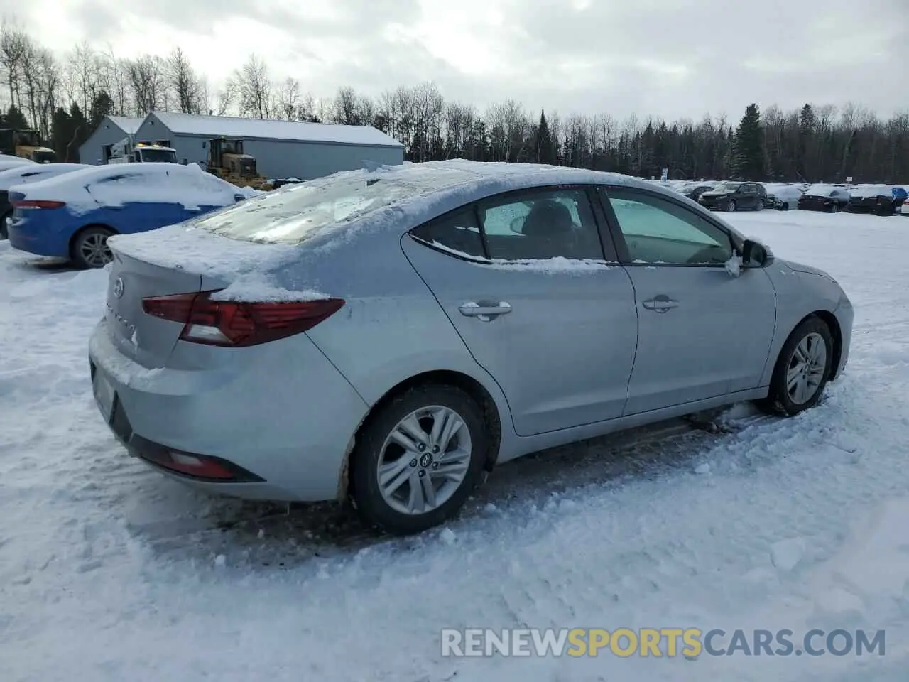 3 fotografías del automóvil dañado KMHD84LF6LU083783 HYUNDAI ELANTRA 2020