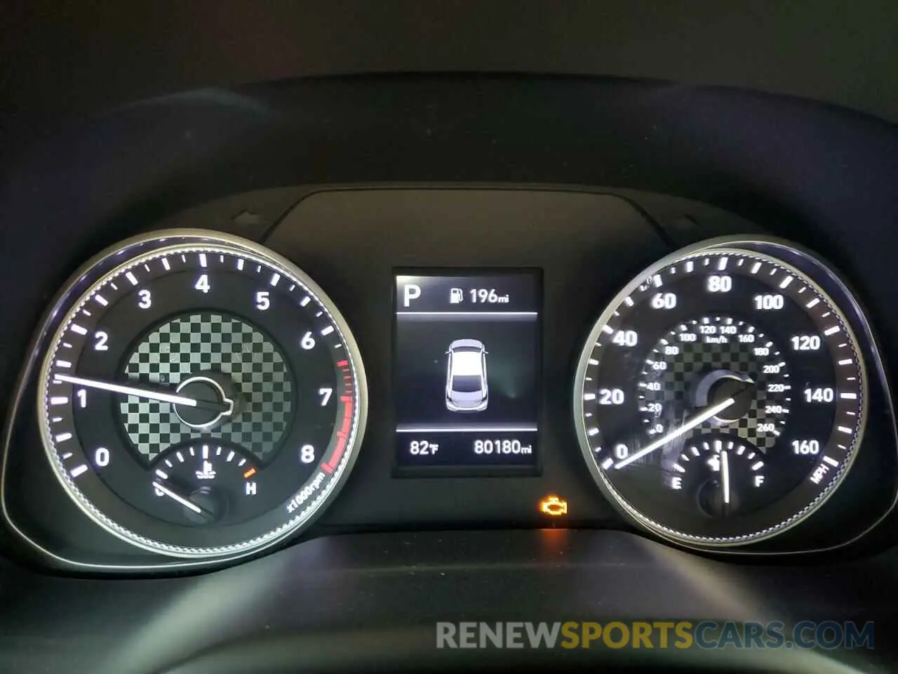 9 fotografías del automóvil dañado KMHD84LF6LU105636 HYUNDAI ELANTRA 2020