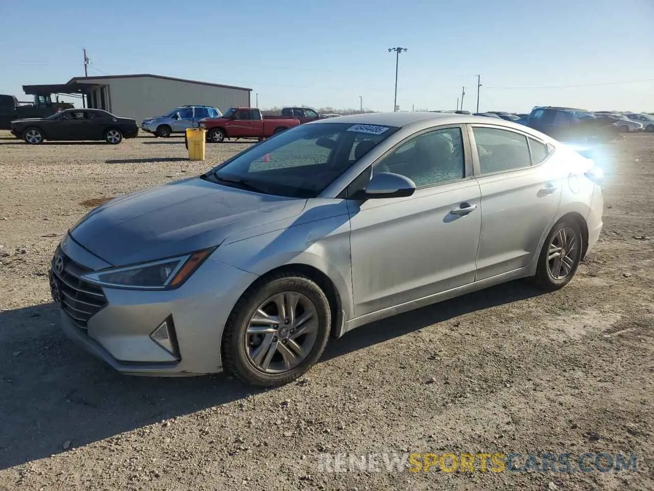 1 fotografías del automóvil dañado KMHD84LF6LU937512 HYUNDAI ELANTRA 2020