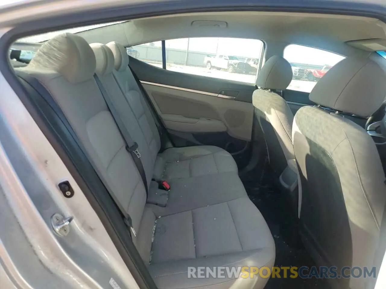 11 fotografías del automóvil dañado KMHD84LF6LU937512 HYUNDAI ELANTRA 2020