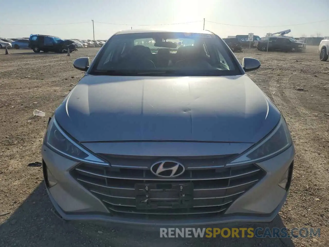 5 fotografías del automóvil dañado KMHD84LF6LU937512 HYUNDAI ELANTRA 2020