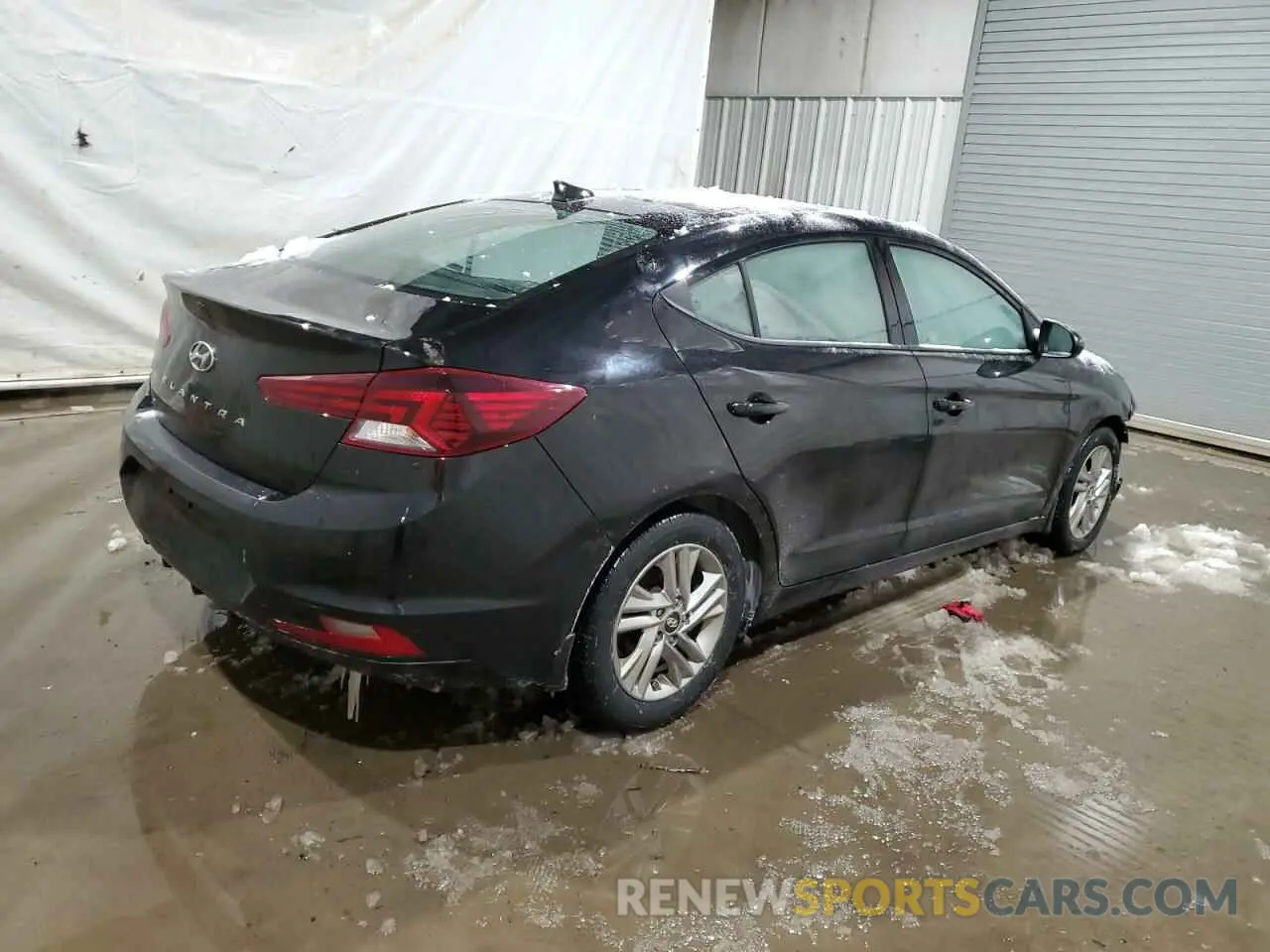 3 fotografías del automóvil dañado KMHD84LF6LU956058 HYUNDAI ELANTRA 2020