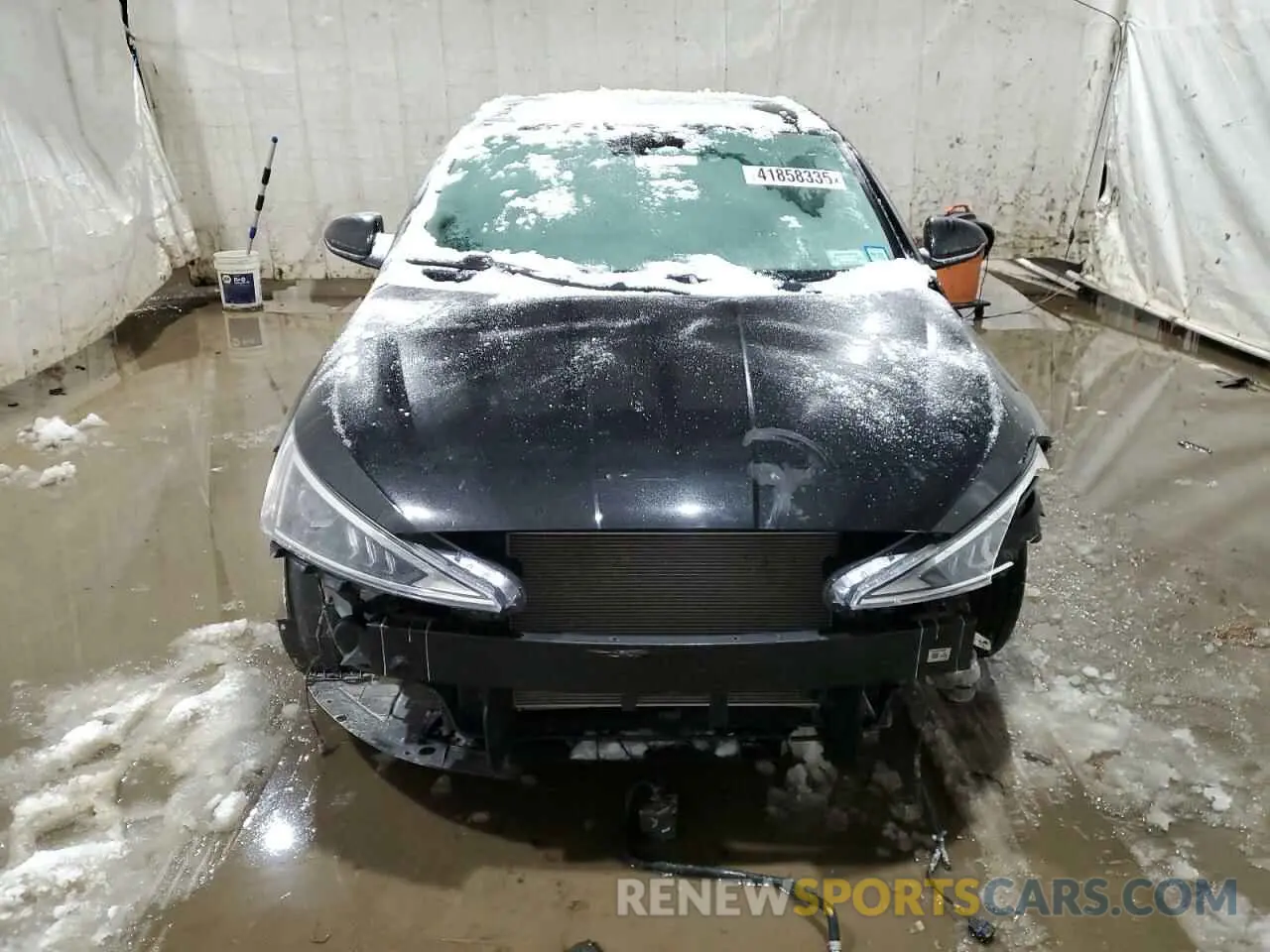 5 fotografías del automóvil dañado KMHD84LF6LU956058 HYUNDAI ELANTRA 2020