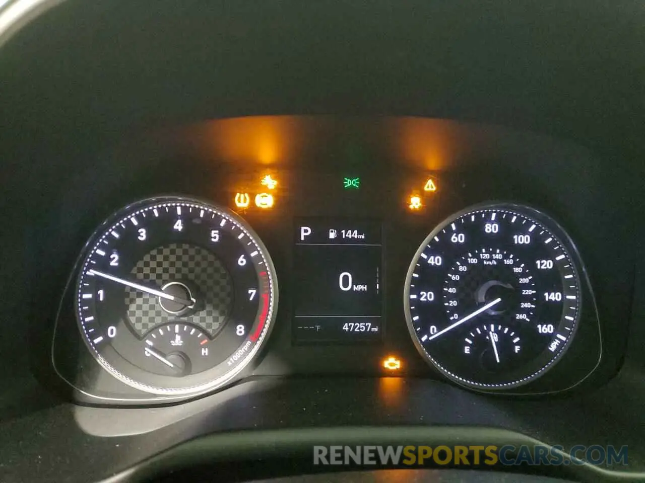 9 fotografías del automóvil dañado KMHD84LF6LU956058 HYUNDAI ELANTRA 2020