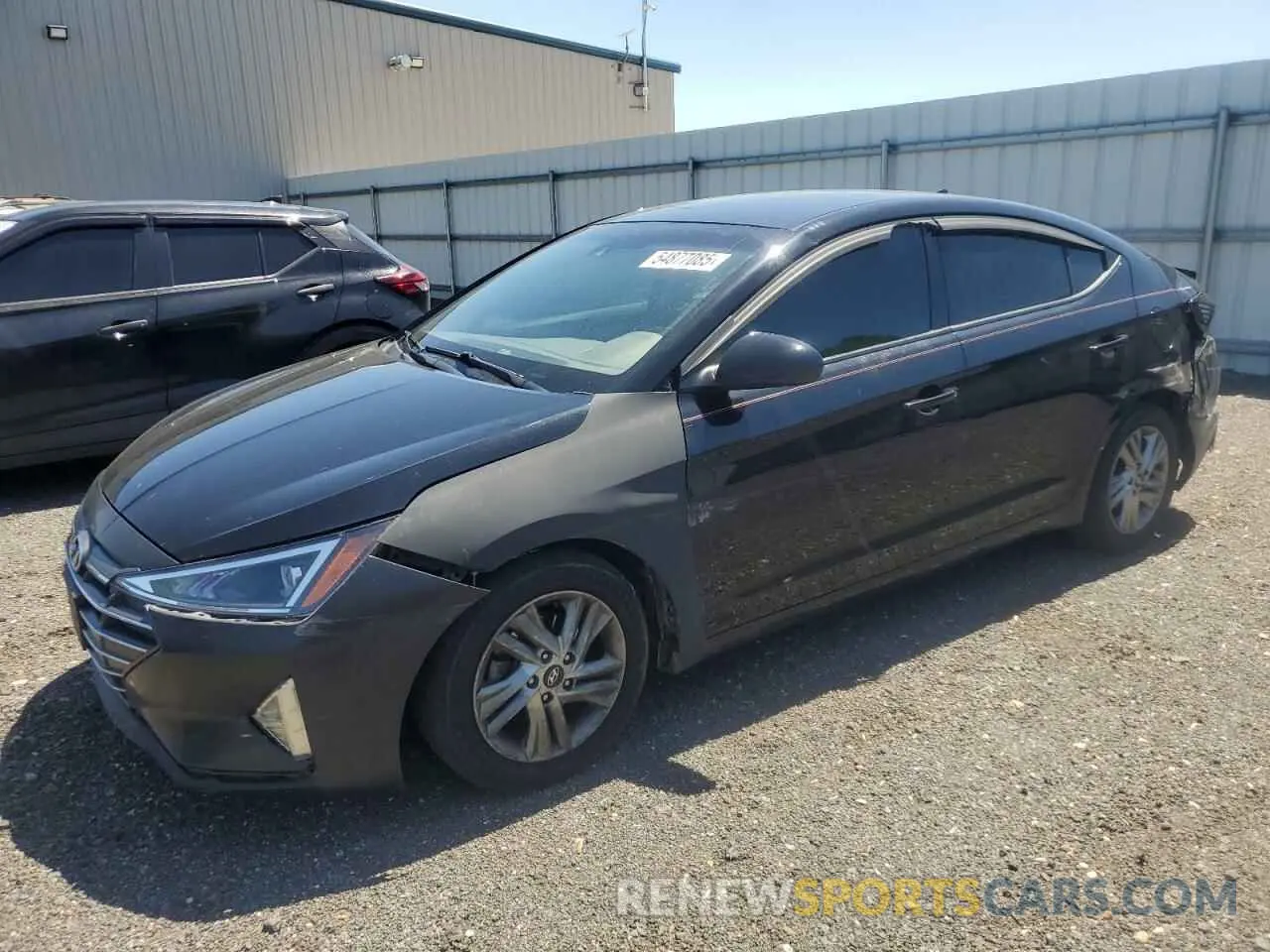 1 fotografías del automóvil dañado KMHD84LF6LU986547 HYUNDAI ELANTRA 2020