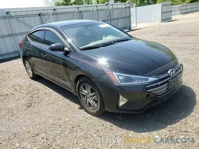 13 fotografías del automóvil dañado KMHD84LF6LU986547 HYUNDAI ELANTRA 2020