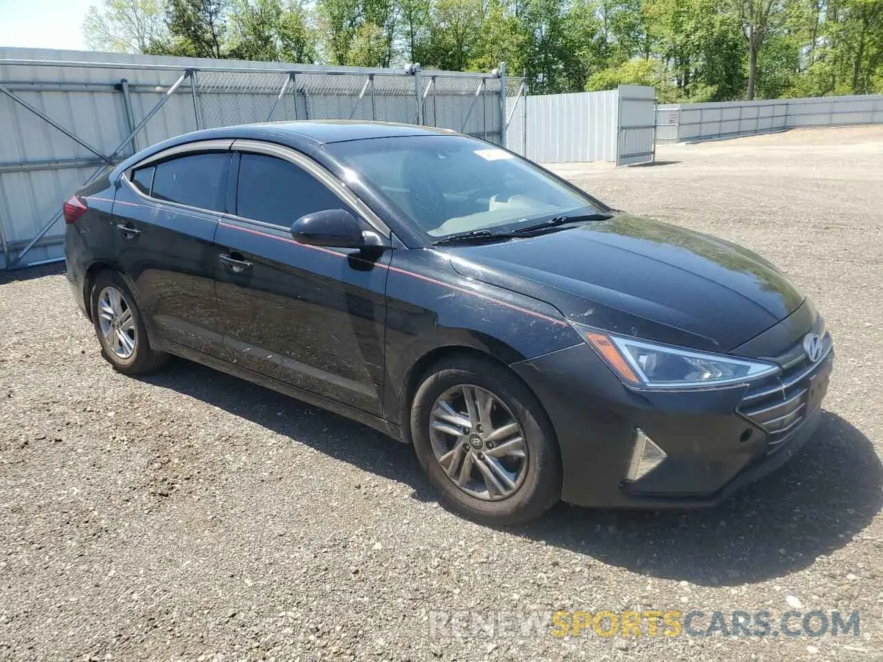 4 fotografías del automóvil dañado KMHD84LF6LU986547 HYUNDAI ELANTRA 2020