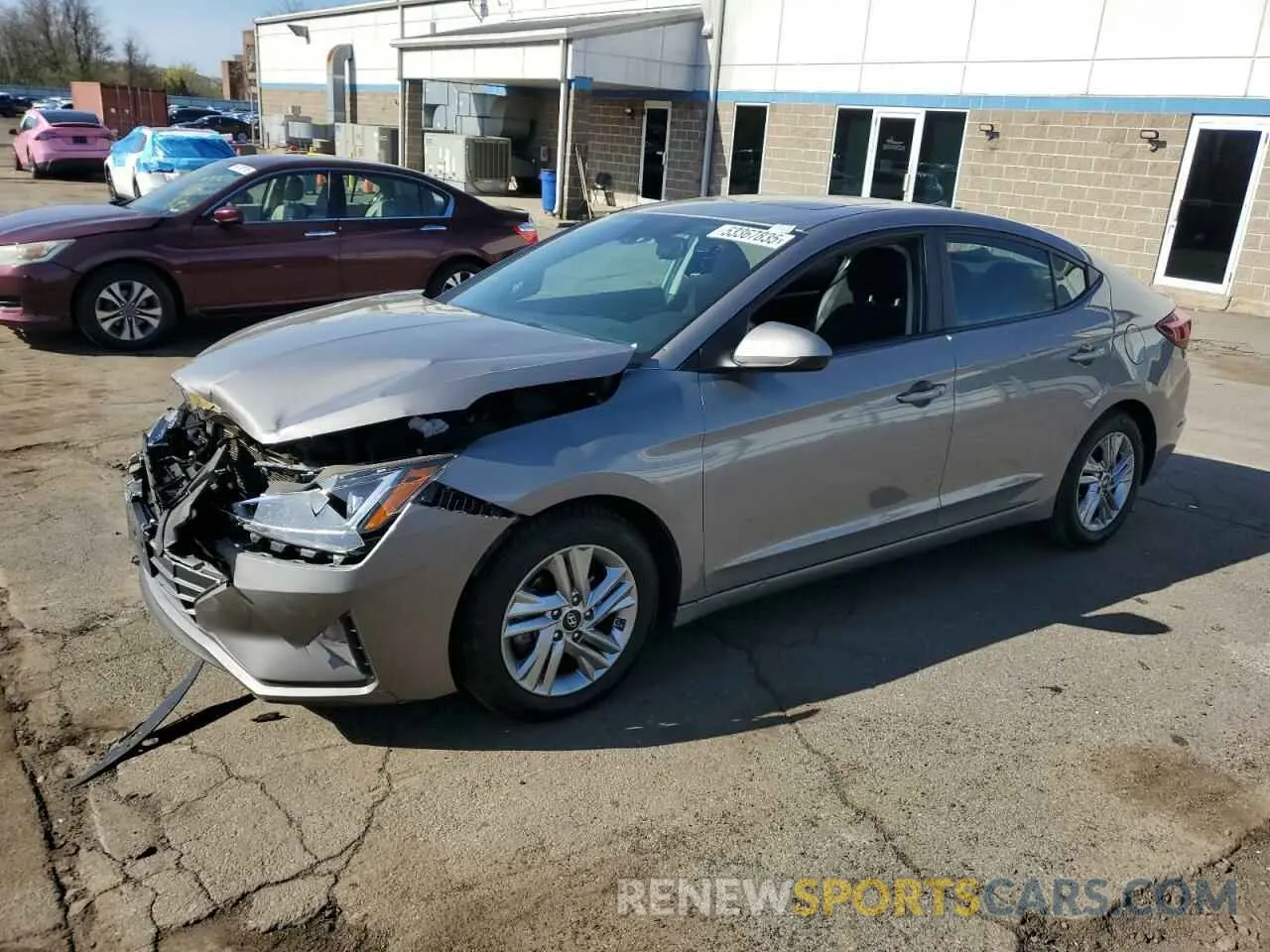 1 fotografías del automóvil dañado KMHD84LF7LU077488 HYUNDAI ELANTRA 2020