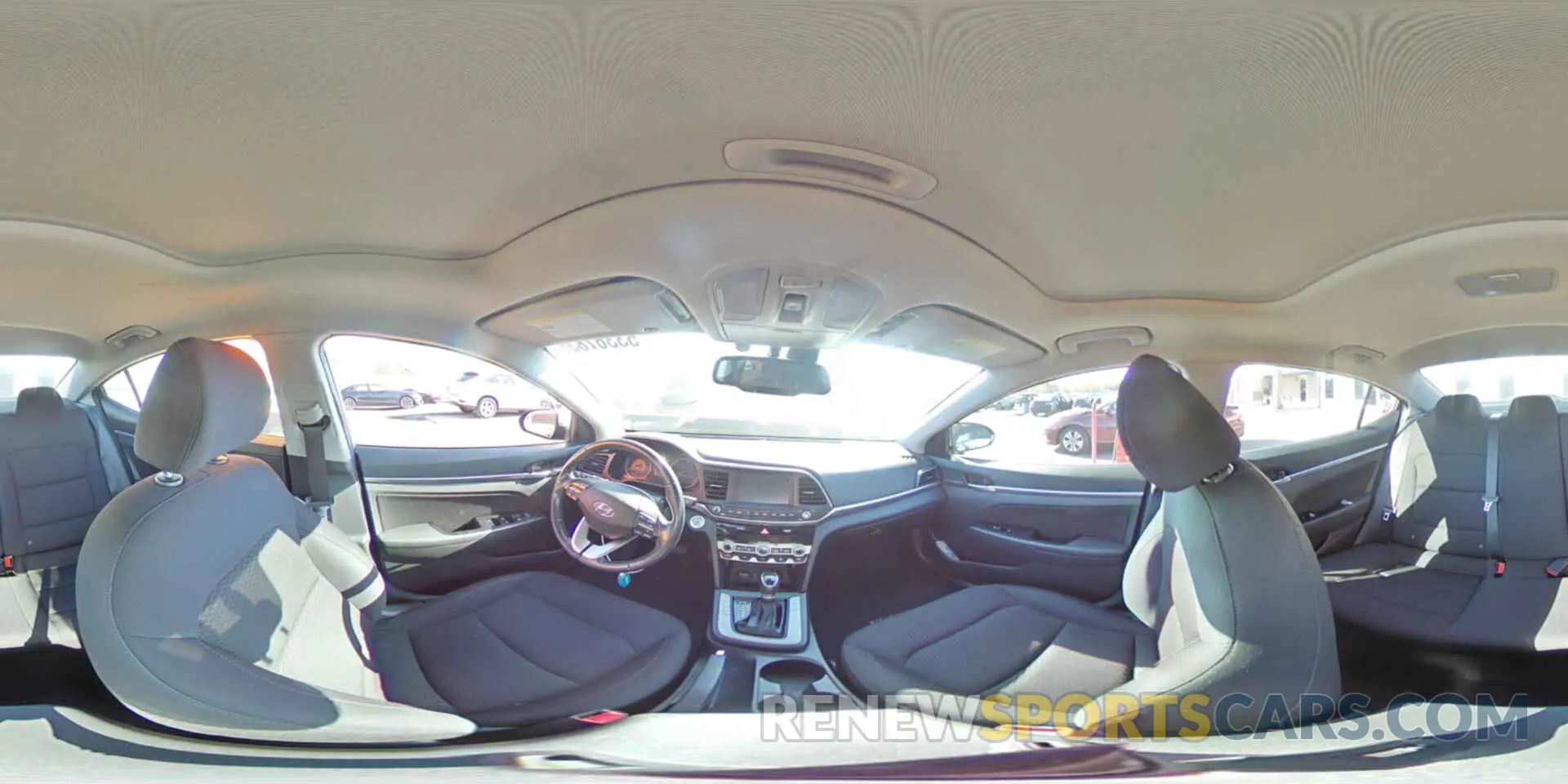 14 fotografías del automóvil dañado KMHD84LF7LU077488 HYUNDAI ELANTRA 2020