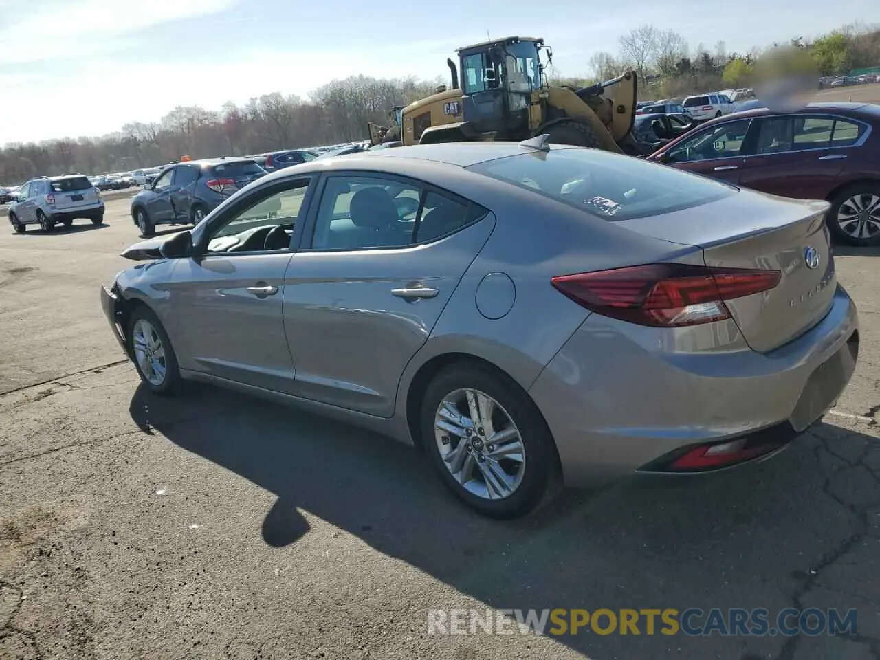 2 fotografías del automóvil dañado KMHD84LF7LU077488 HYUNDAI ELANTRA 2020