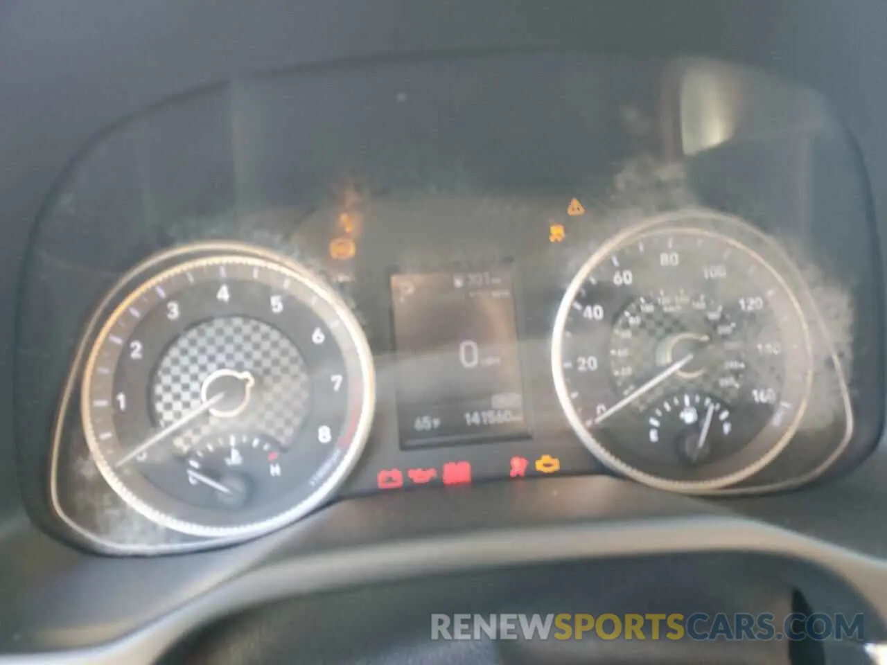 9 fotografías del automóvil dañado KMHD84LF7LU077488 HYUNDAI ELANTRA 2020