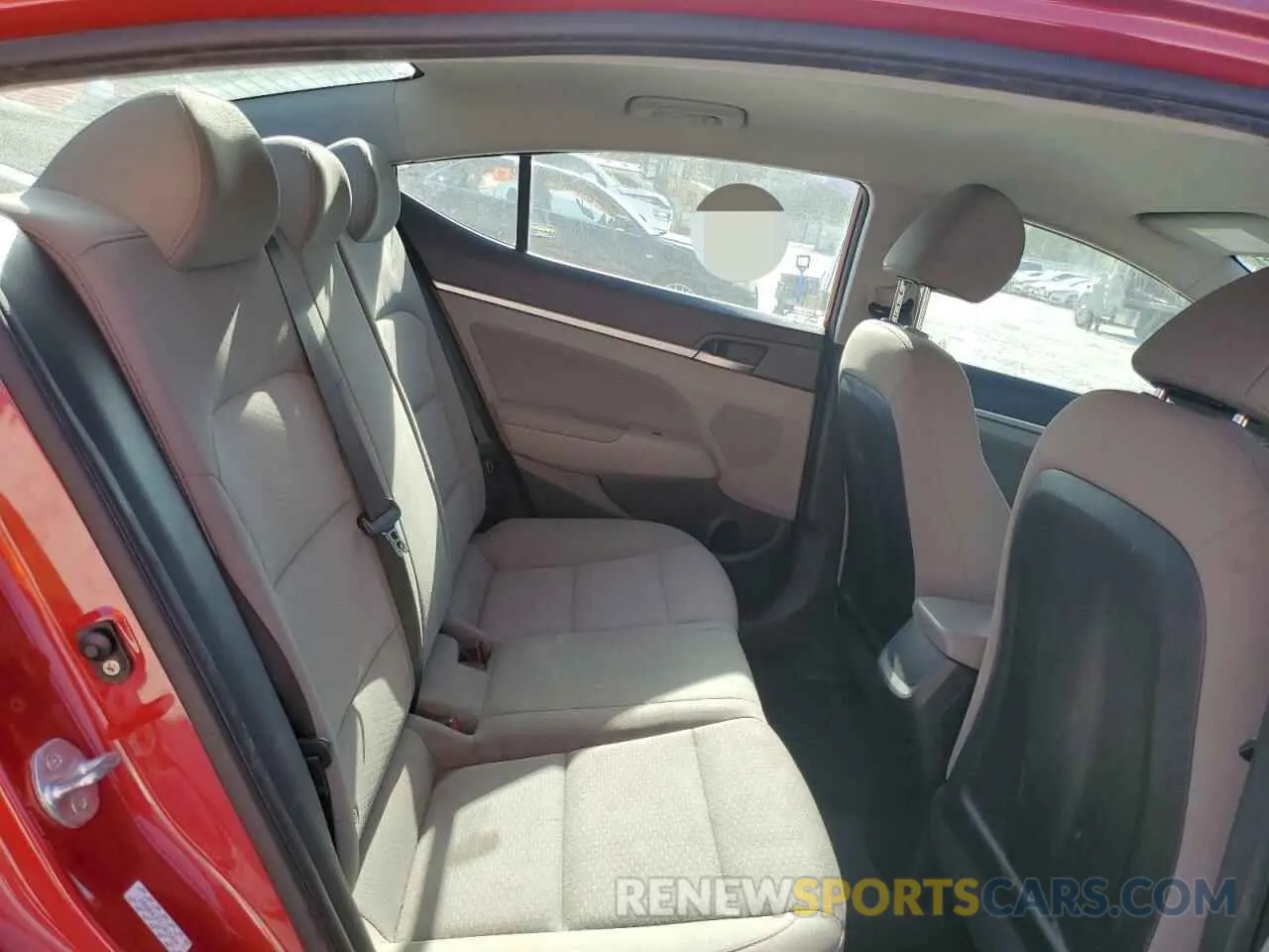 10 fotografías del automóvil dañado KMHD84LF7LU915034 HYUNDAI ELANTRA 2020