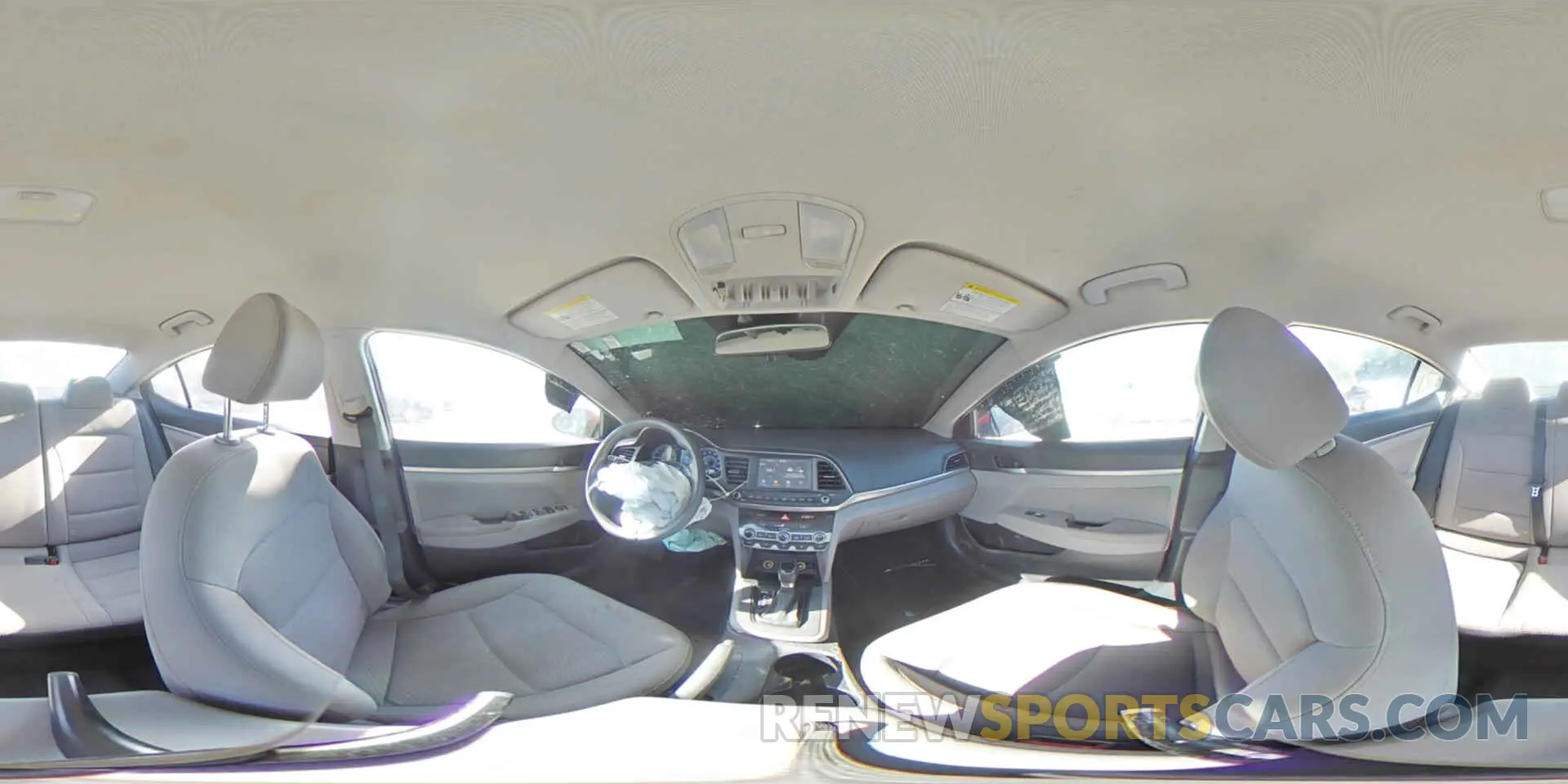15 fotografías del automóvil dañado KMHD84LF7LU915034 HYUNDAI ELANTRA 2020