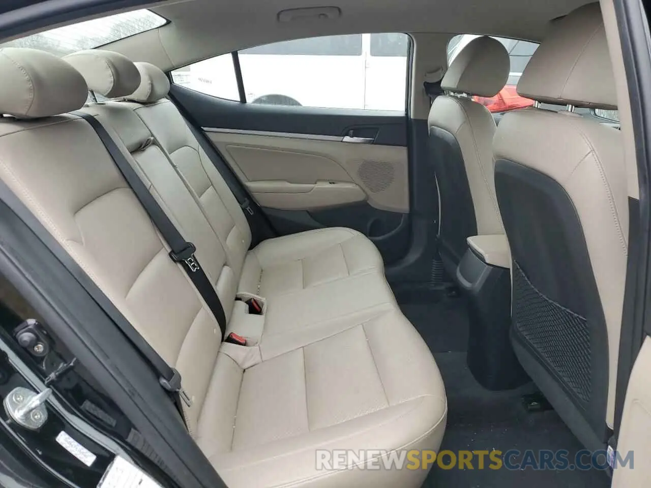 10 fotografías del automóvil dañado KMHD84LF7LU925465 HYUNDAI ELANTRA 2020