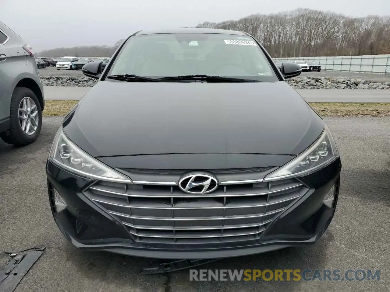 5 fotografías del automóvil dañado KMHD84LF7LU925465 HYUNDAI ELANTRA 2020