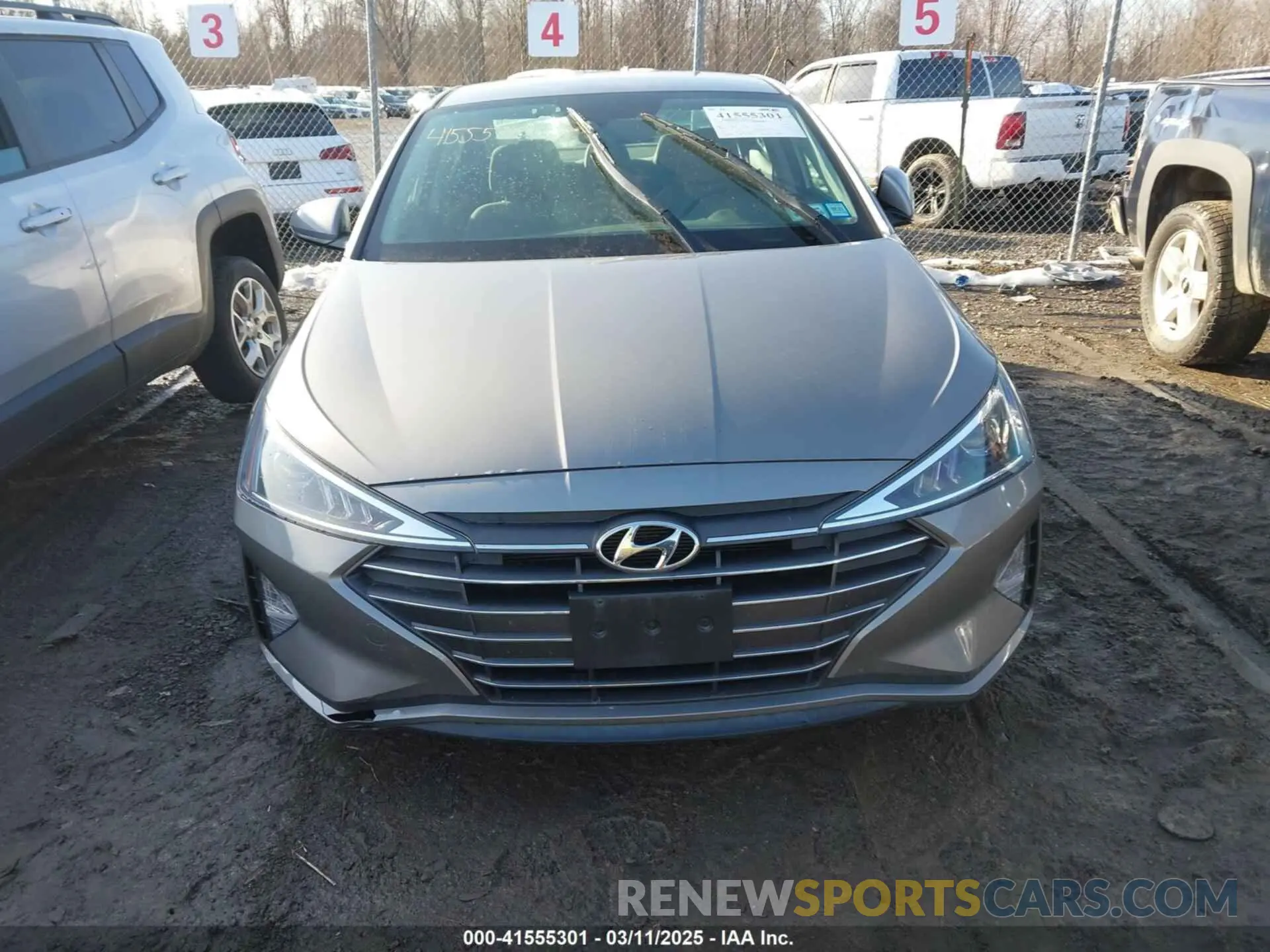 13 fotografías del automóvil dañado KMHD84LF7LU938197 HYUNDAI ELANTRA 2020