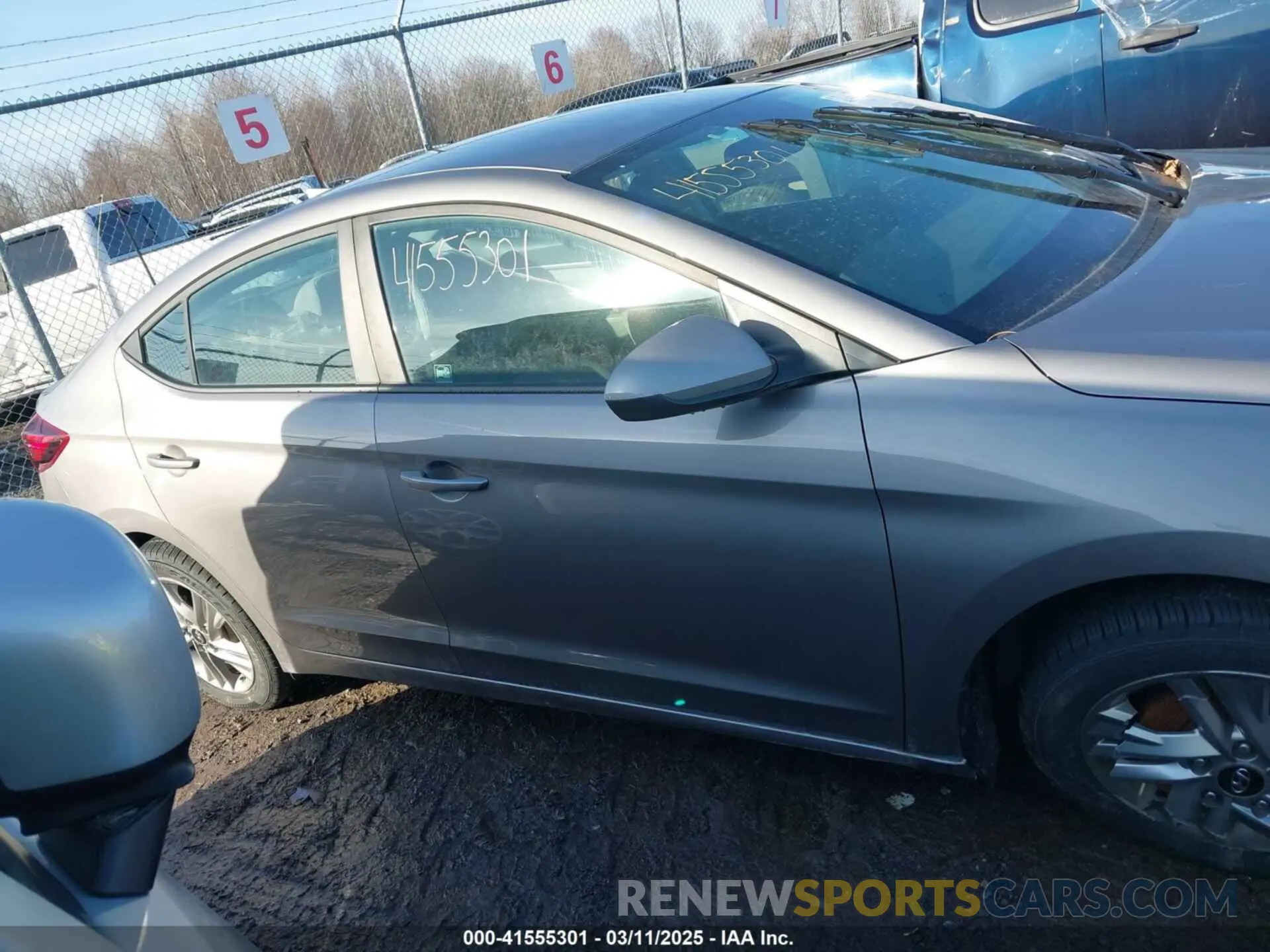 14 fotografías del automóvil dañado KMHD84LF7LU938197 HYUNDAI ELANTRA 2020