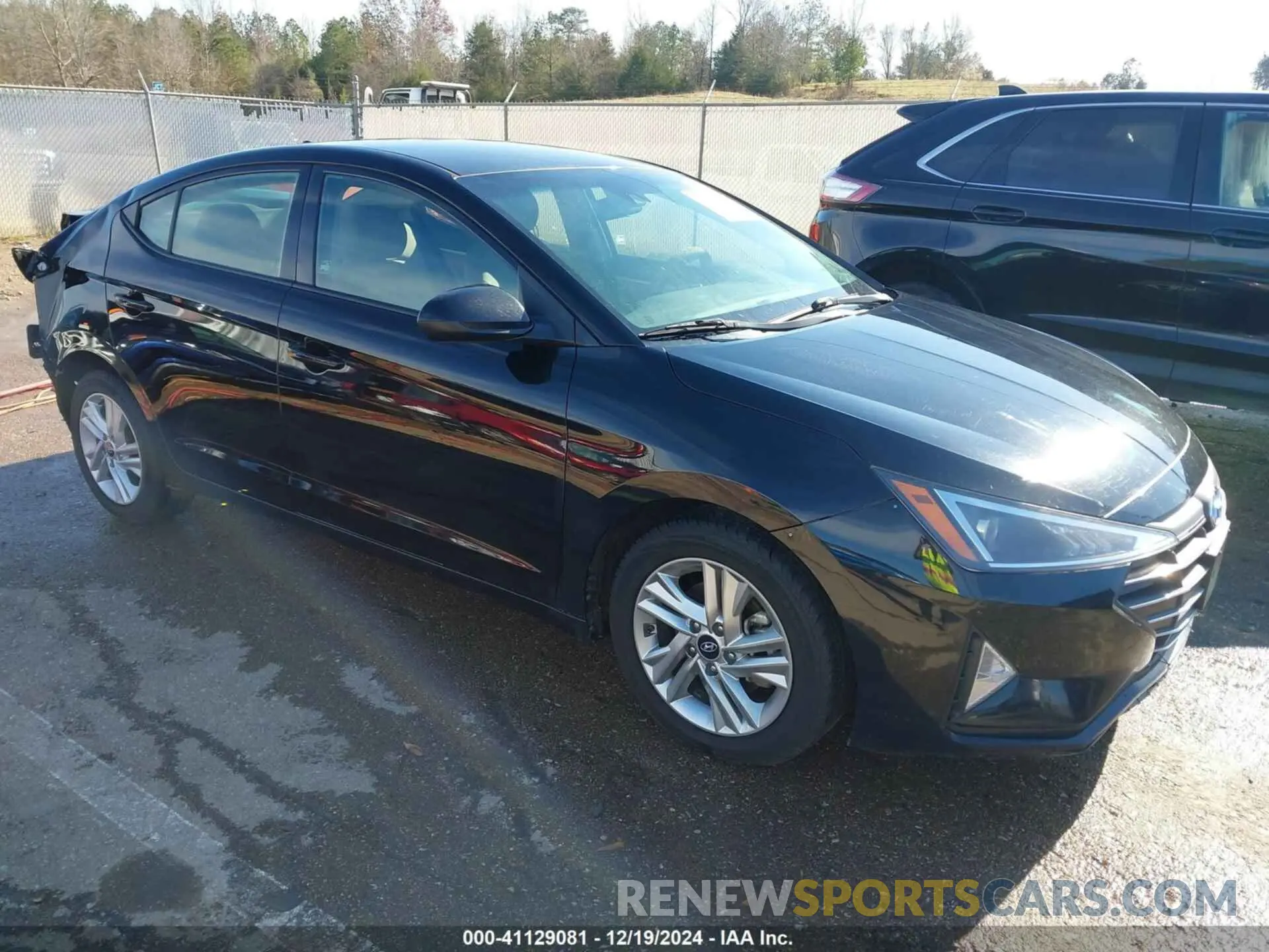 1 fotografías del automóvil dañado KMHD84LF7LU938409 HYUNDAI ELANTRA 2020