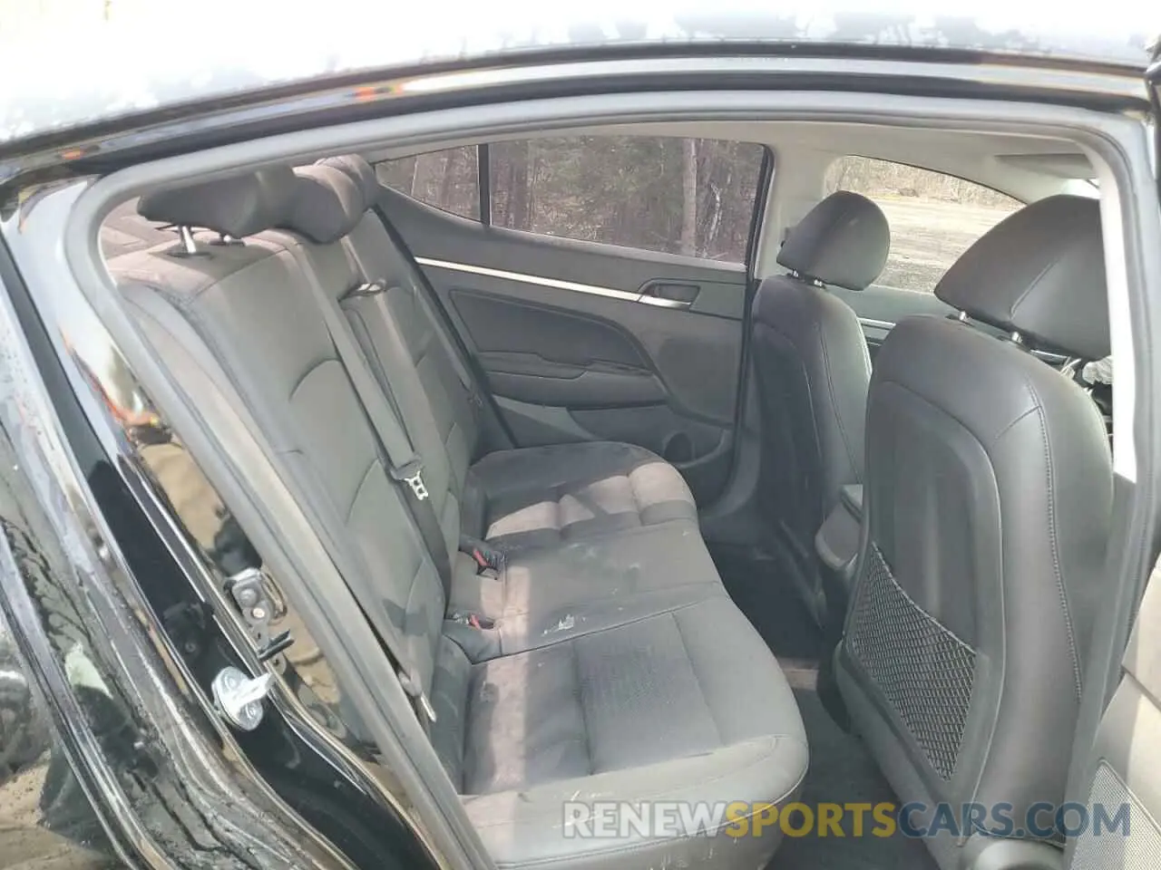 10 fotografías del automóvil dañado KMHD84LF8LU086491 HYUNDAI ELANTRA 2020